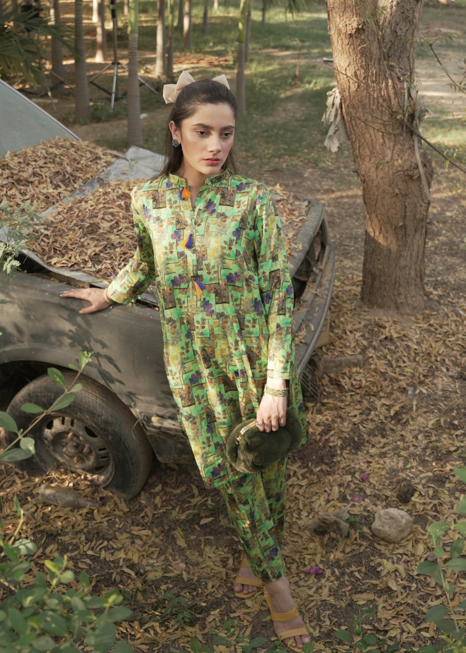 Mahrukh Gul Couture & Rakhtaa Green Valley/009 Women 2pcs
