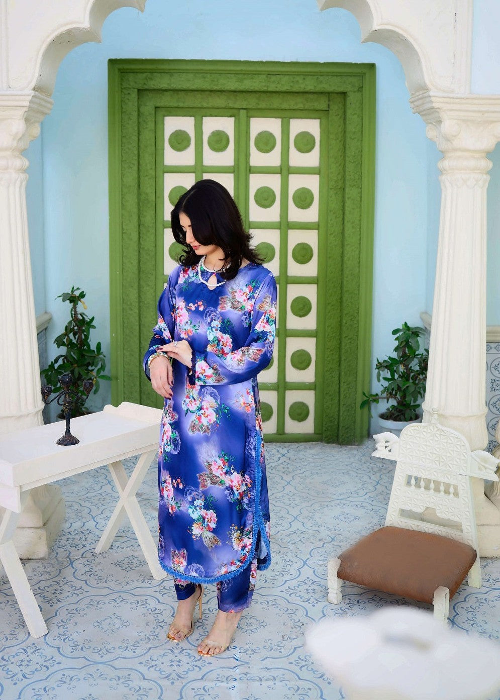 Maherposh Floral Printed(DAS 0011) Women 2pcs