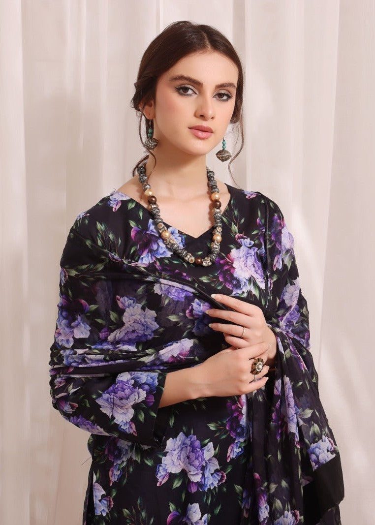 Feathers BLUE FOG Women 3pcs