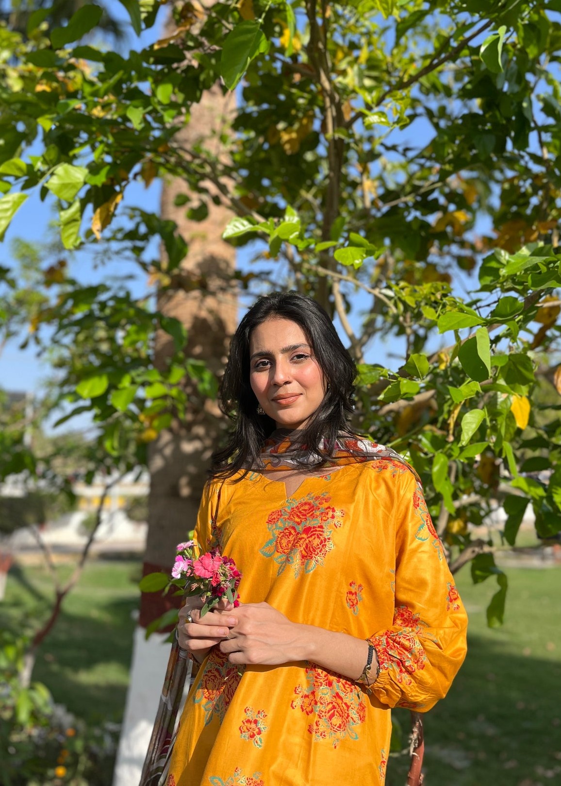Chaudhary Arts Ayzel Mustard Women 2pcs