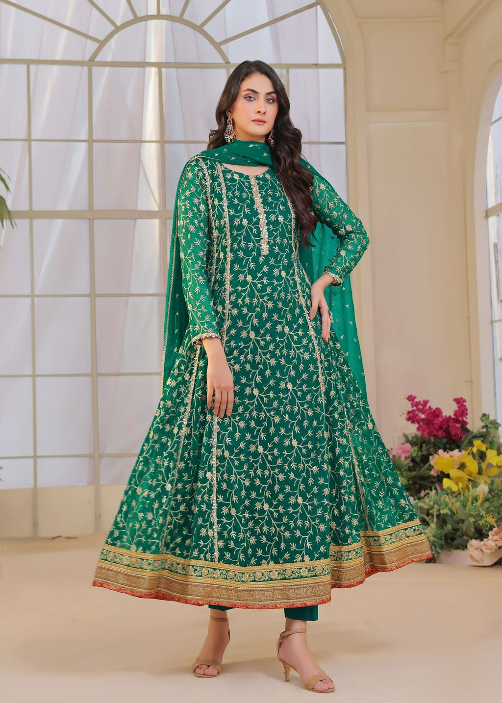Ayesha Closet Sara Green Women 3pcs