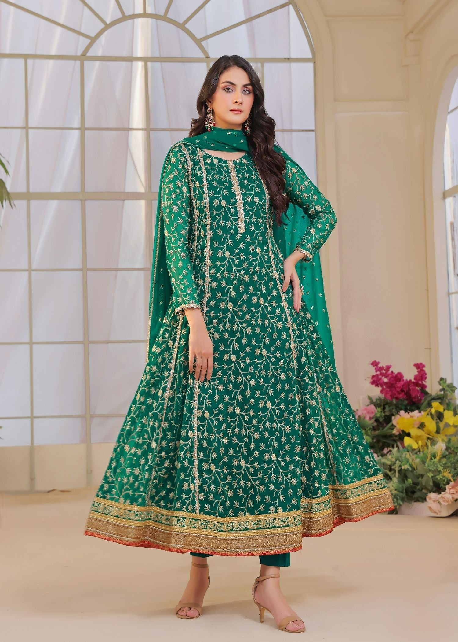 Ayesha Closet Sara Green Women 3pcs