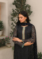 Ayesha Closet Sabiha Black Women 3pcs