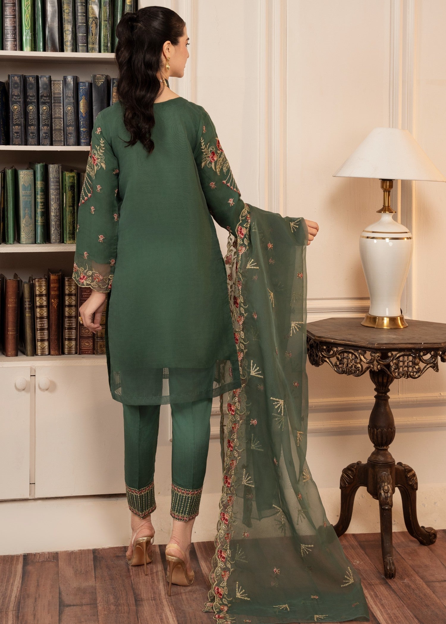 Zebaye Zaima US 425 bottle green(SB) Women 3pcs