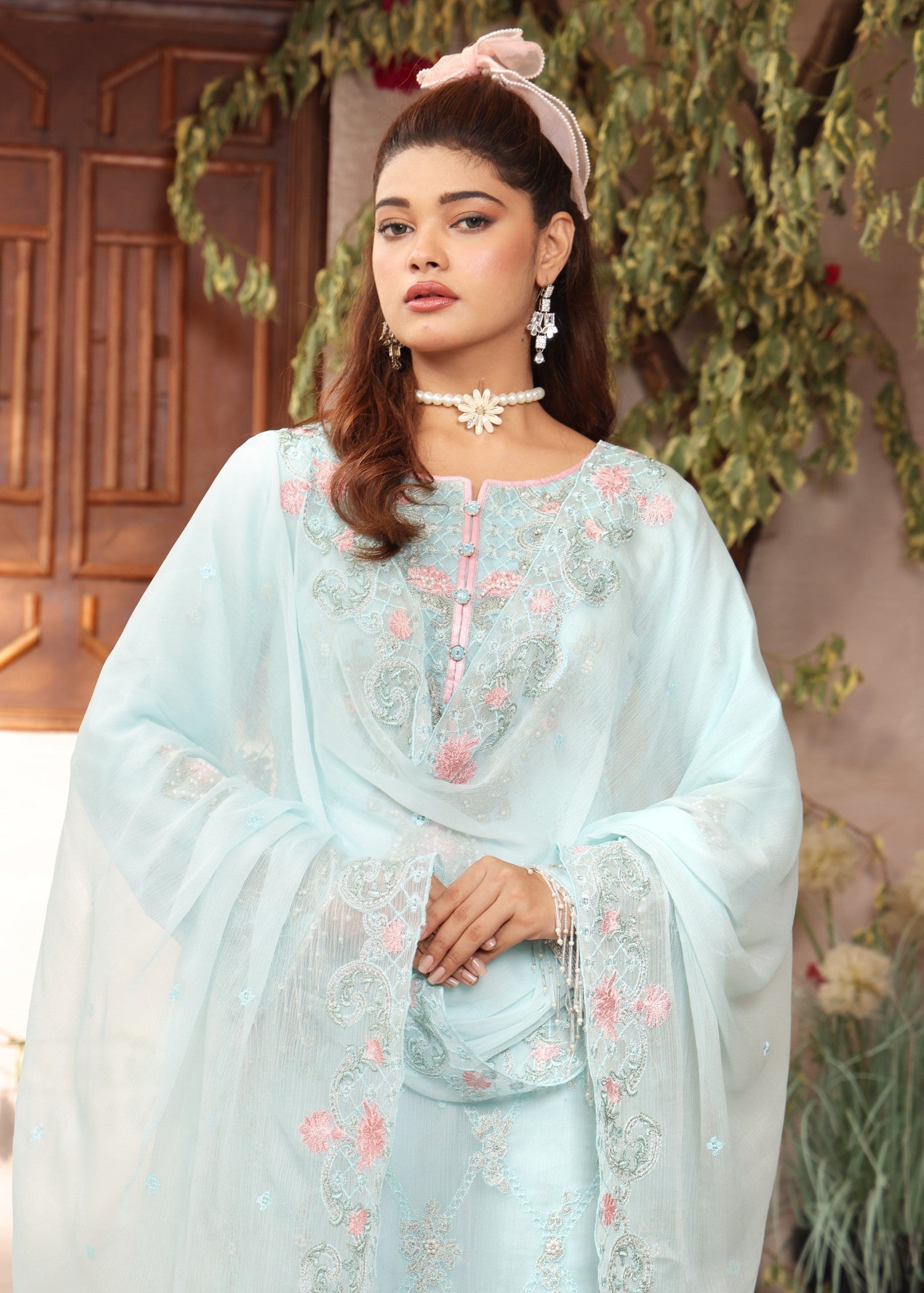 Polawn PD 24 704 ARZOO FORMAL PRET CHIFFON COLLECTION Women 3pcs