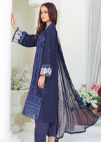 Polawn PD 23 403 DASTAAN FORMAL PRET CHIFFON COLLECTION Women 3pcs