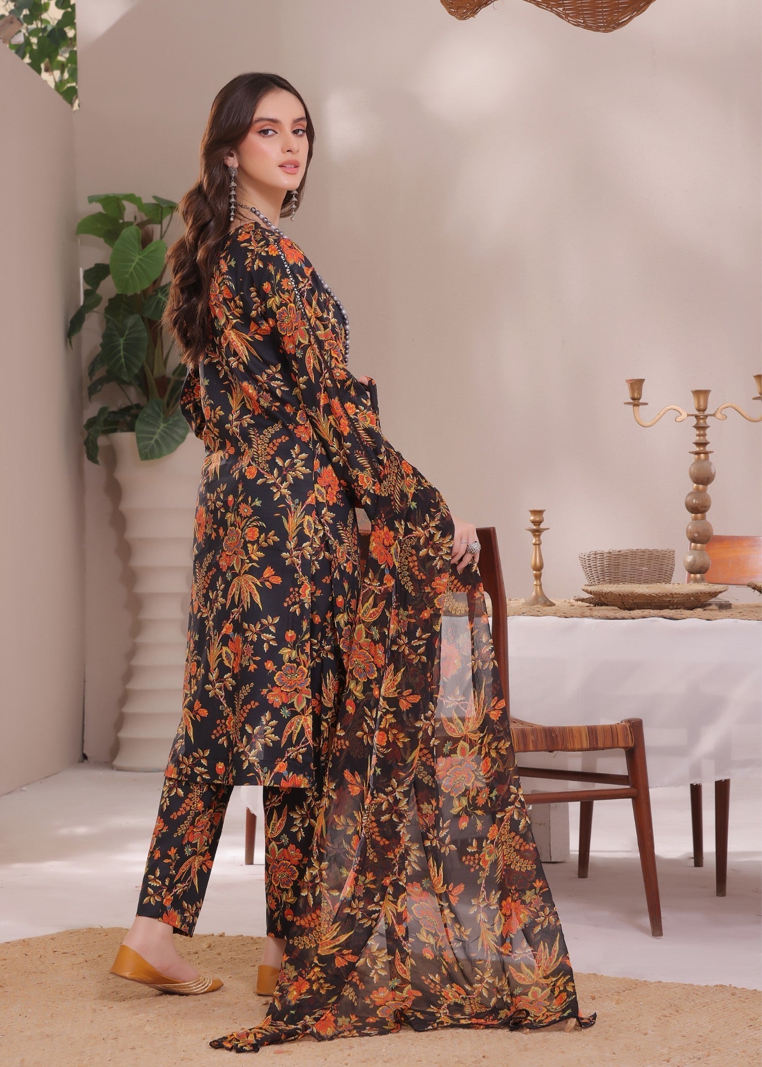 Feathers DARK NOIR Women 3pcs