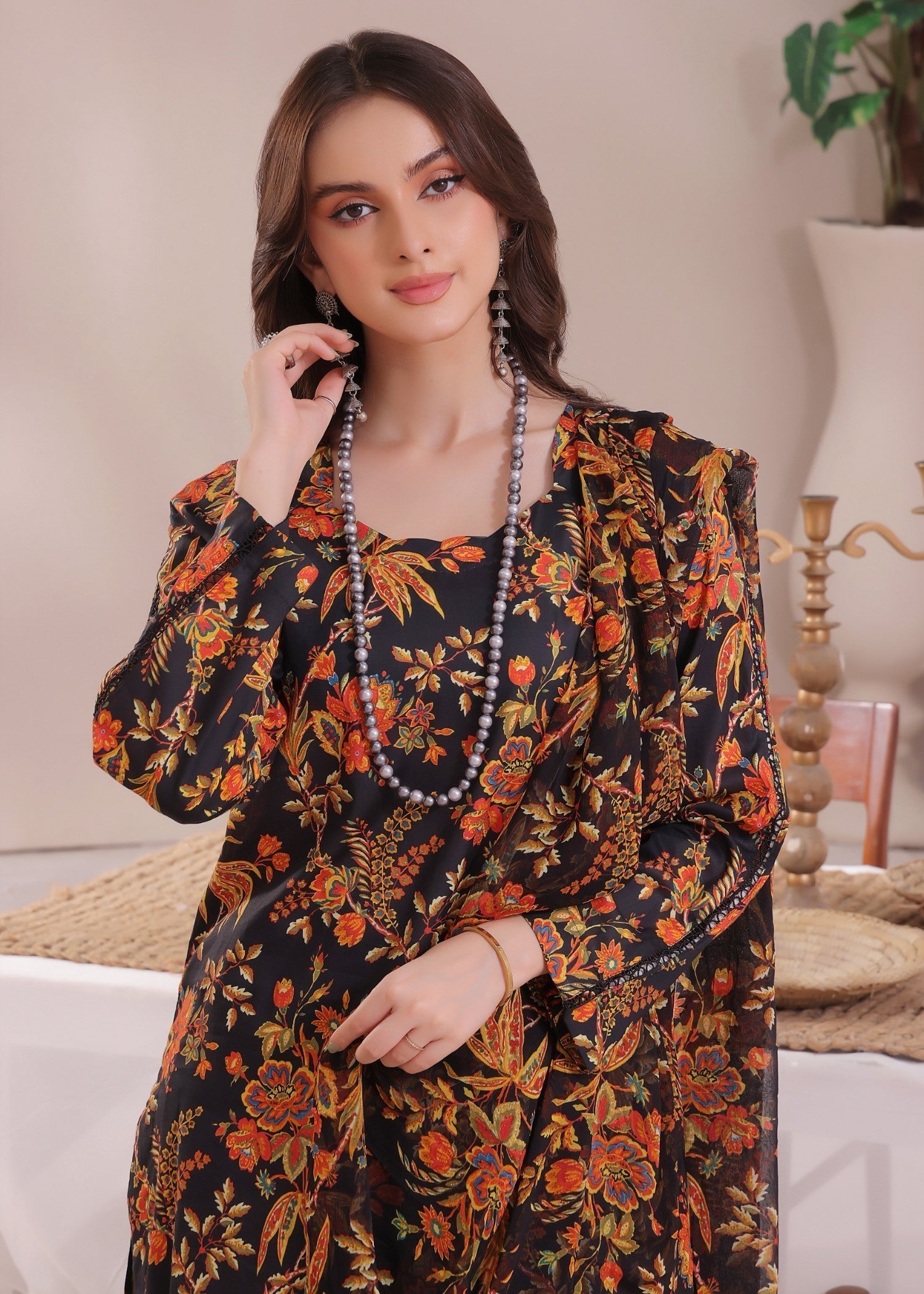 Feathers DARK NOIR Women 3pcs