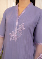 Sahibas By Mirza Estilo Purple Women 2pcs