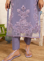 Sahibas By Mirza Estilo Purple Women 2pcs