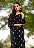Chaudhary Arts Saleha Black Women 2pcs