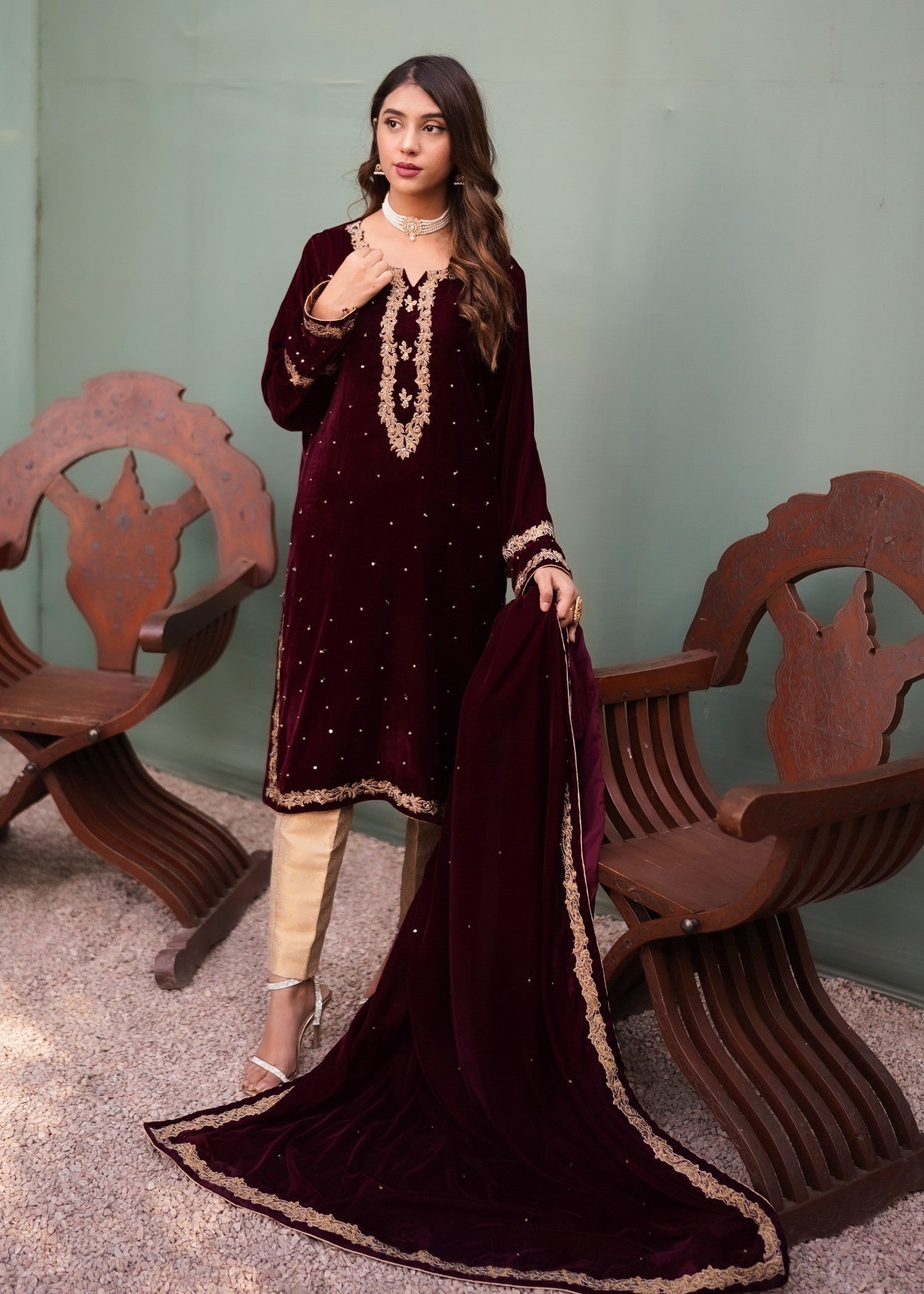 Tassawur CHANDNI Women 3pcs