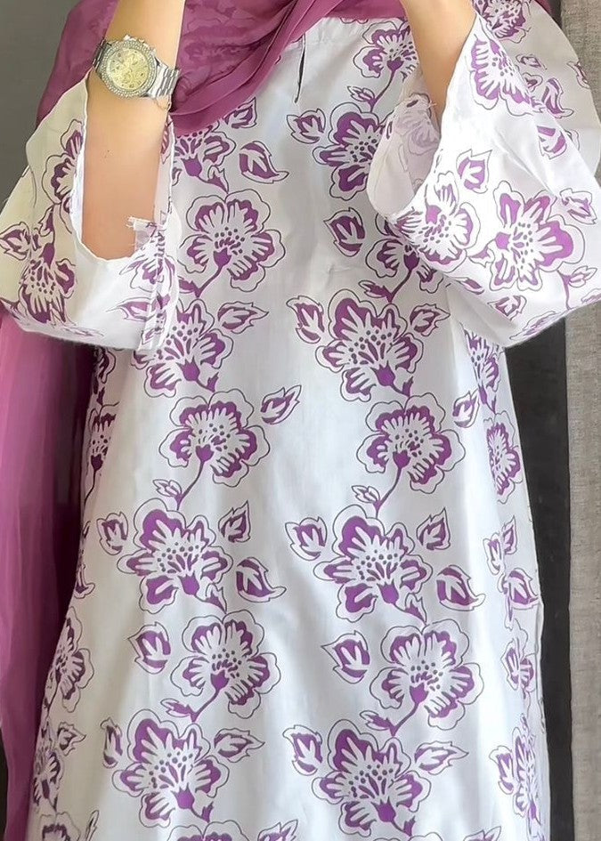 Chaudhary Arts Bloom Purple Women 2pcs
