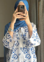 Chaudhary Arts Bloom Sky blue Women 2pcs