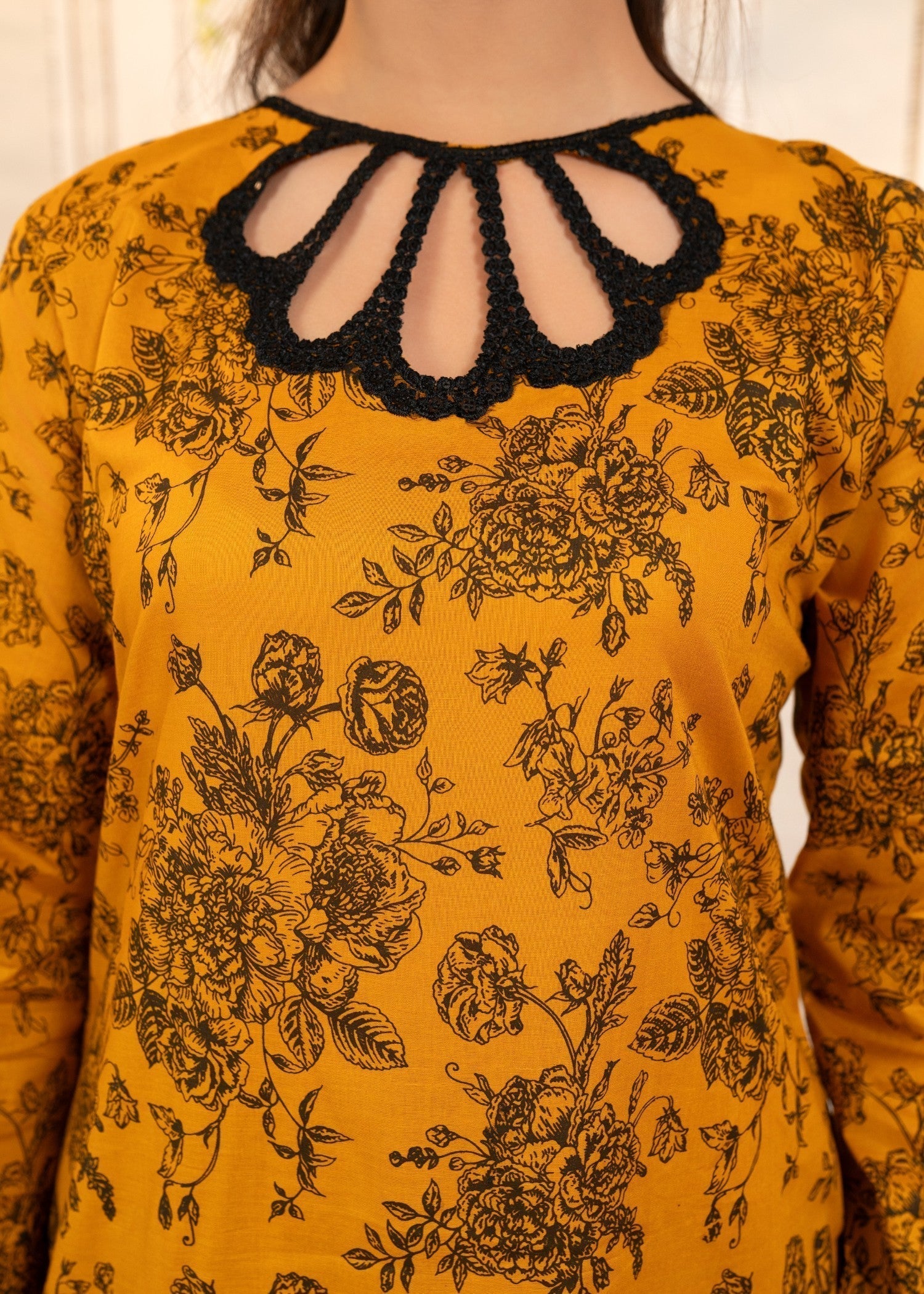 Sahibas By Mirza Caramel Women 2pcs