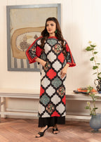 Stitch Vibes Multi Batwing Shirt Women 1pcs