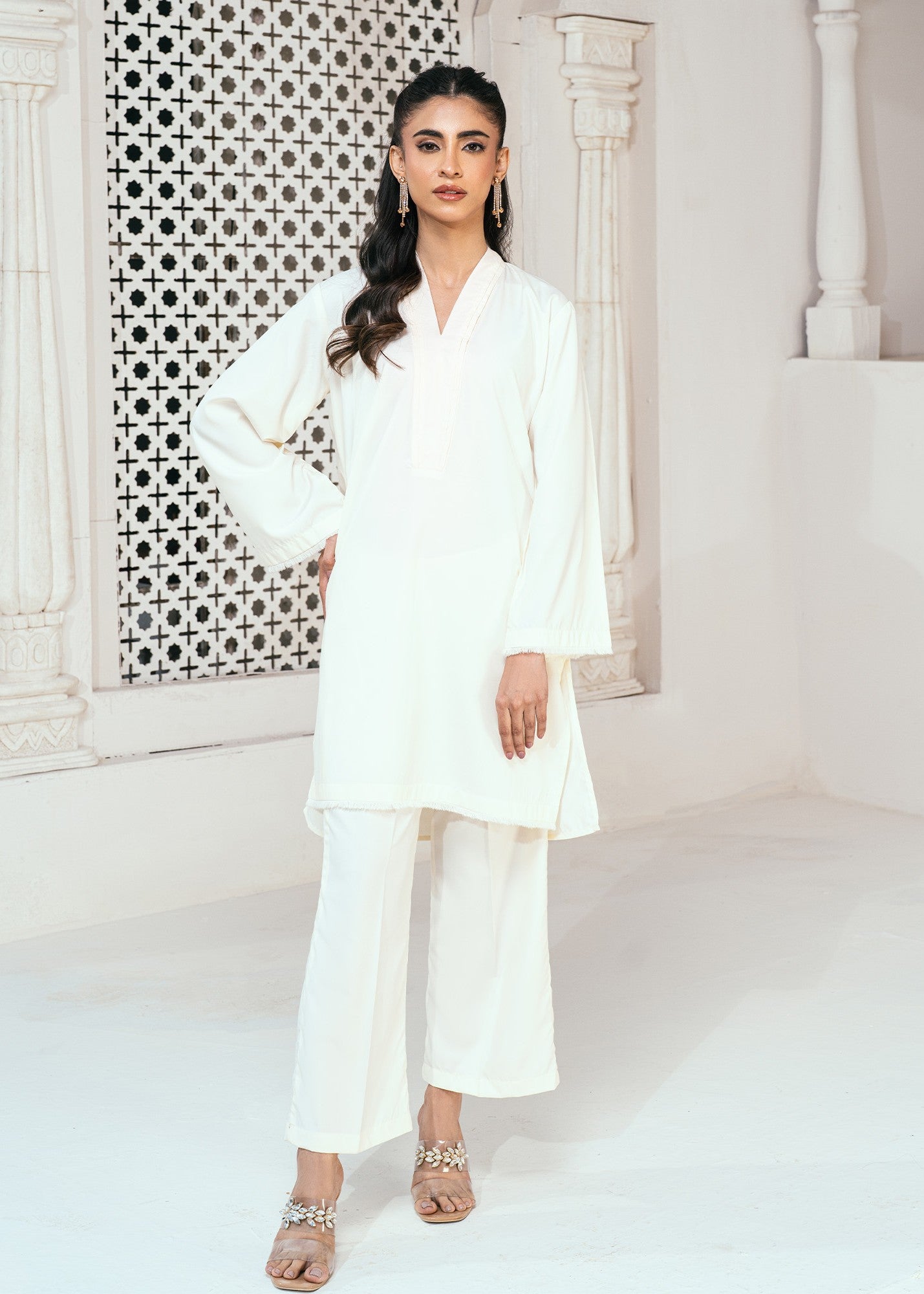 Rangeen Parchment Co Ord Set Women 2pcs