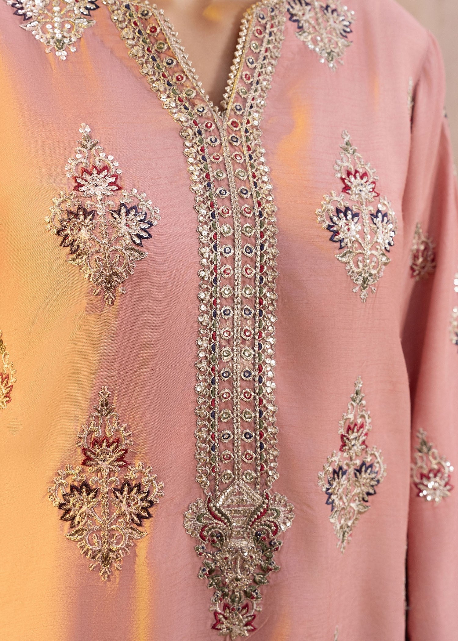 Rang-e-Haya Ayeza (Peach) Women 3pcs