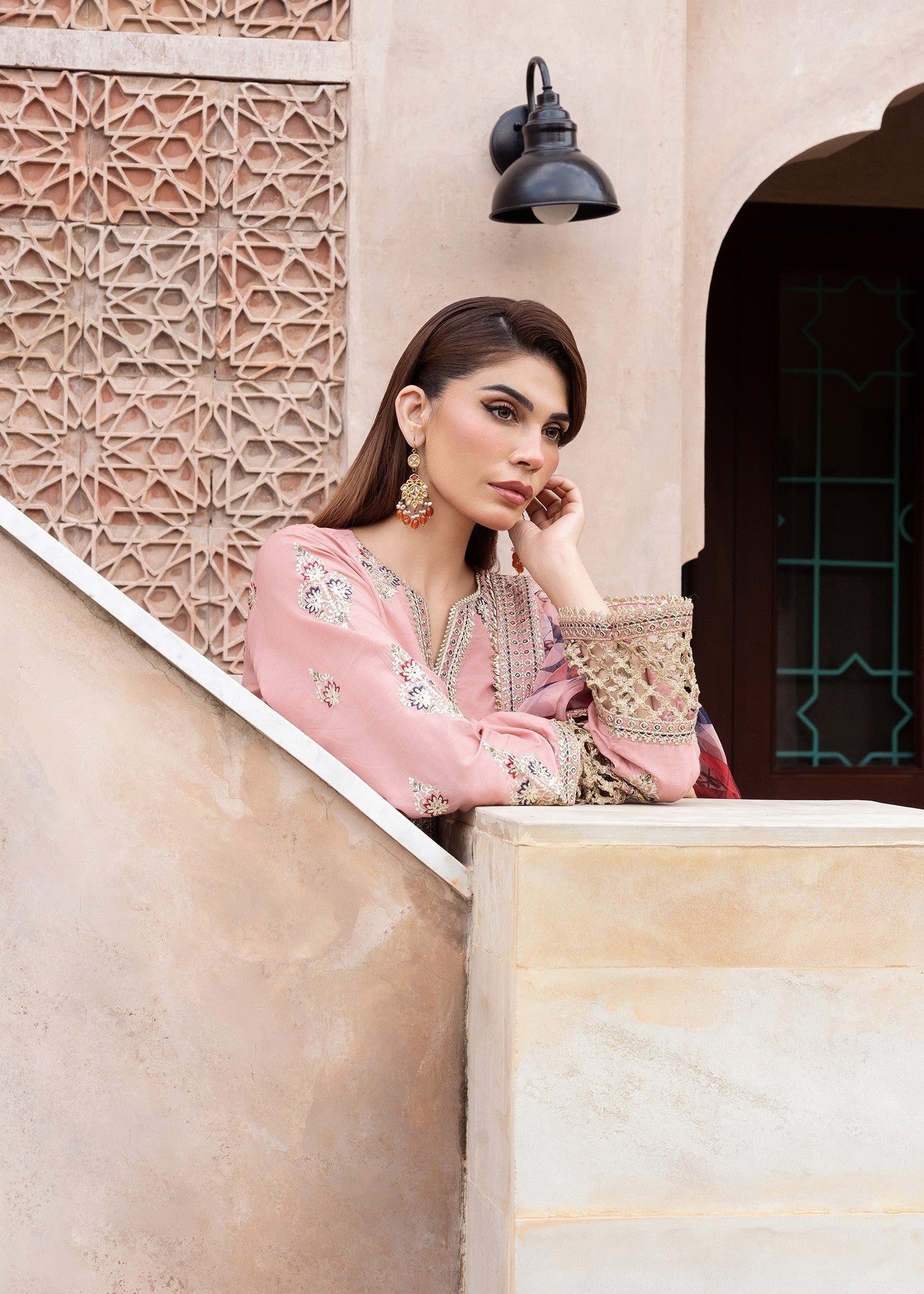 Rang-e-Haya Ayeza (Peach) Women 3pcs