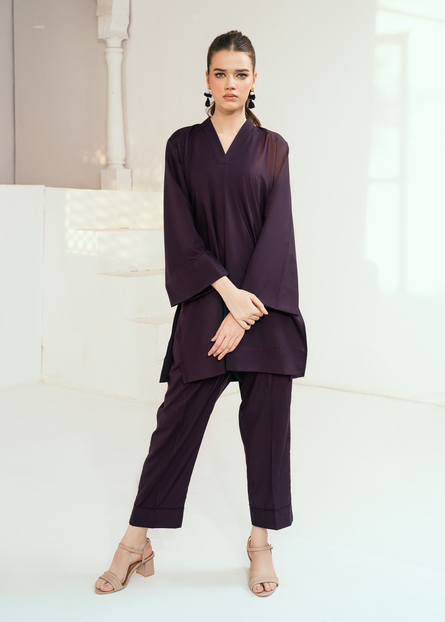 Rangeen Indigo Co Ord Set Women 2pcs