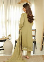 Rangeen Inara Embroidered Chiffon Suit Women 3pcs