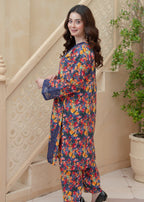 B.K Clothings Bin Zara Blue 2 Pice Women 2pcs