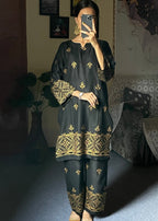 Chaudhary Arts Arrow Black Women 2pcs