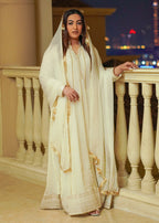 Mona Embroidery EMBELLISH AZURE OFF WHITE Women 3pcs