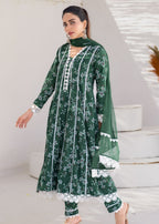 Al-Harir Apparel Kaavish Green Women 3pcs