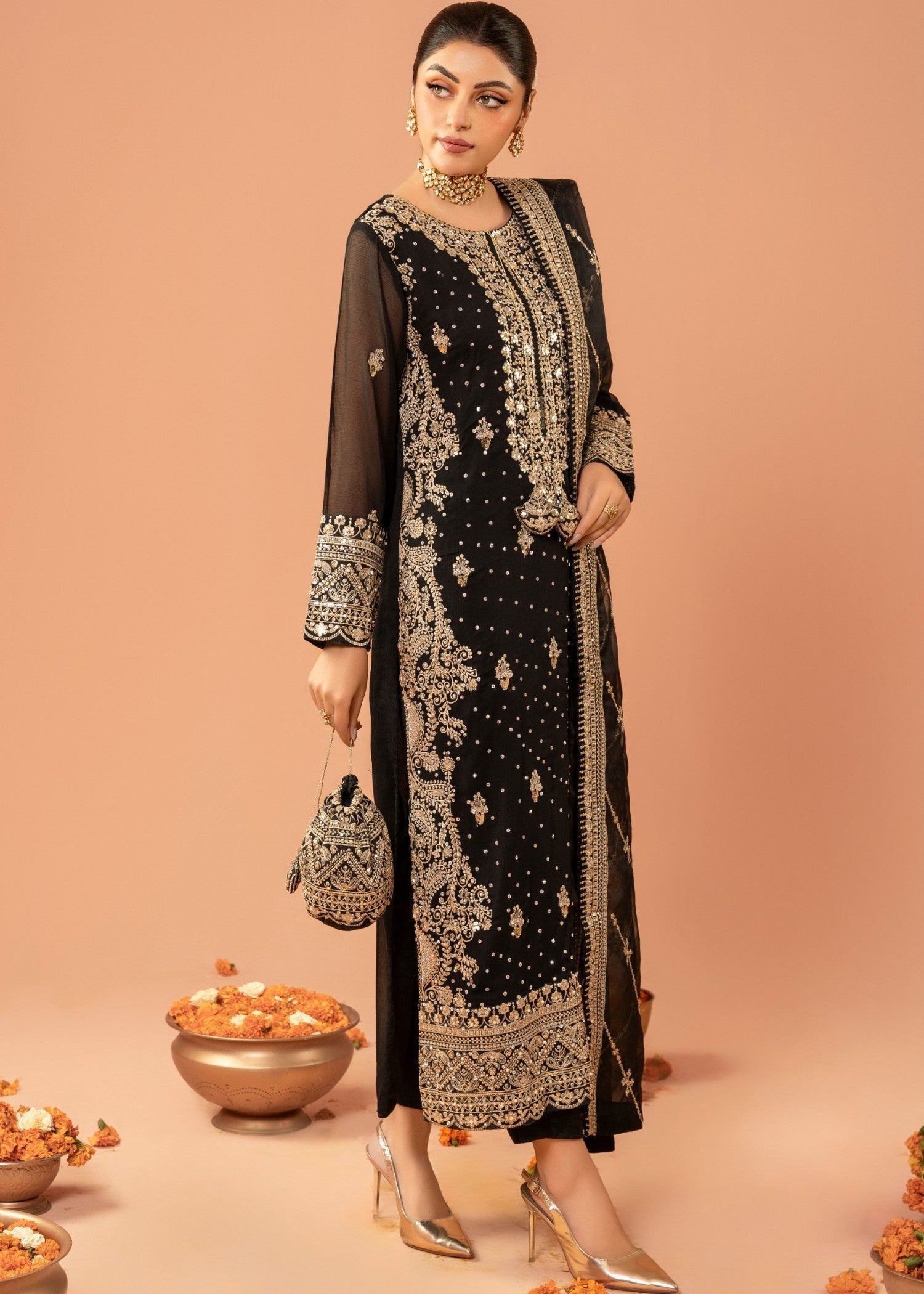 Agha Jaan Zeenat Women 3pcs