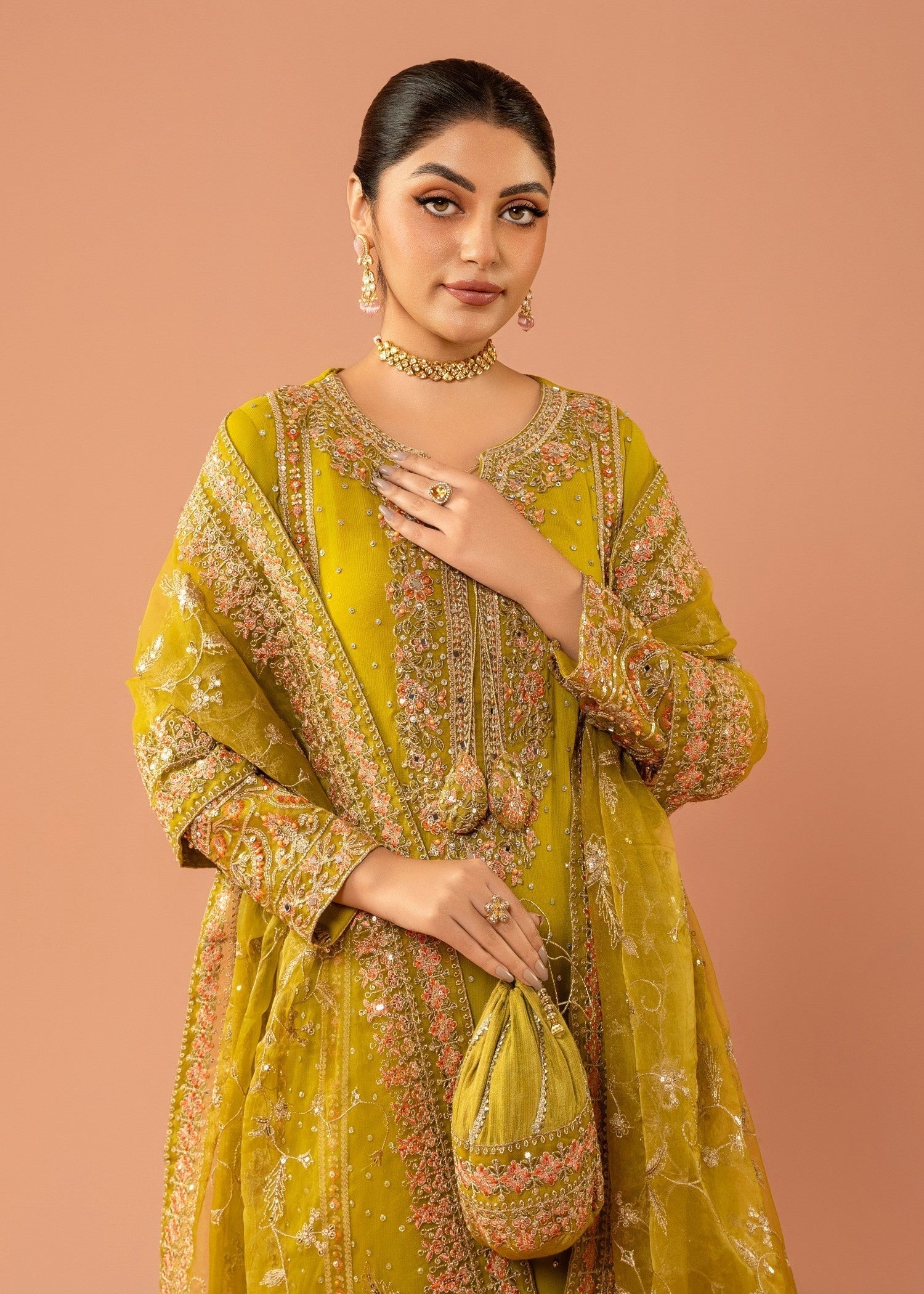 Agha Jaan Emel Women 3pcs