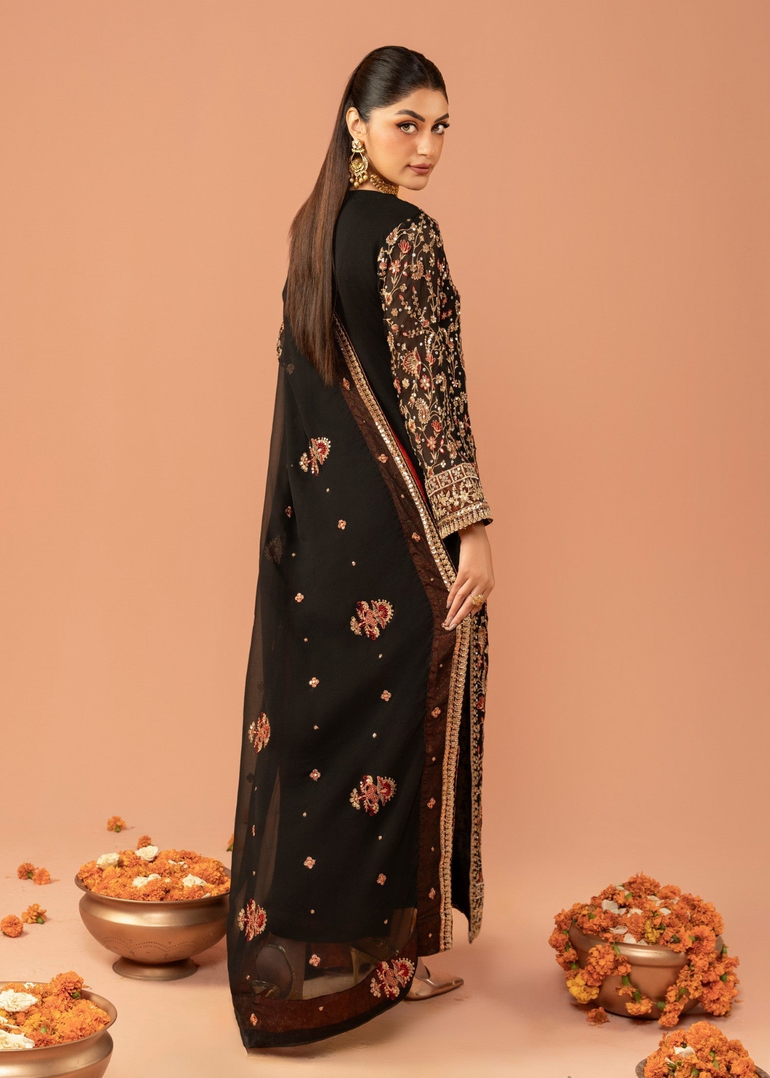 Agha Jaan Lajwanti Women 3pcs