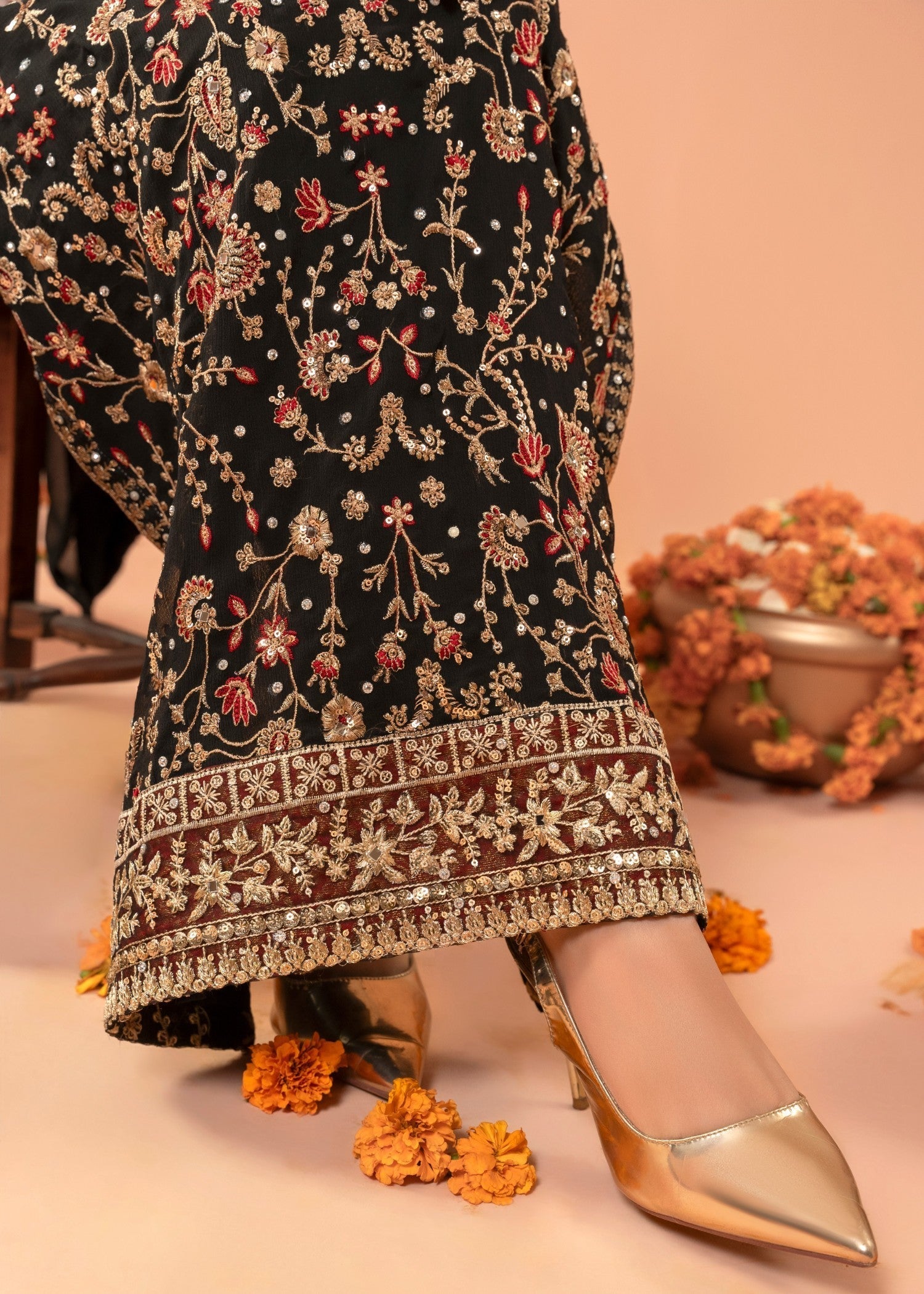 Agha Jaan Lajwanti Women 3pcs