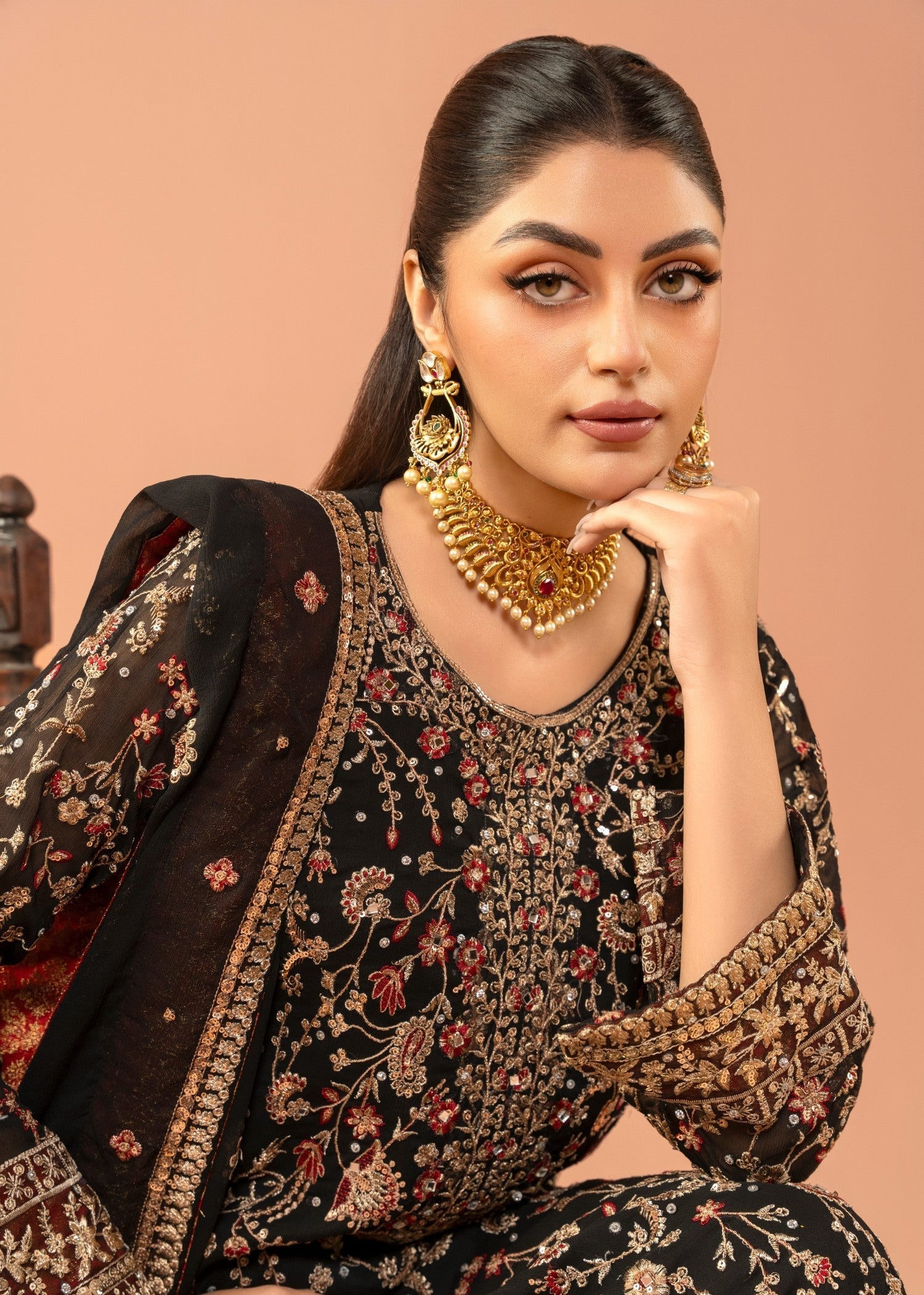 Agha Jaan Lajwanti Women 3pcs