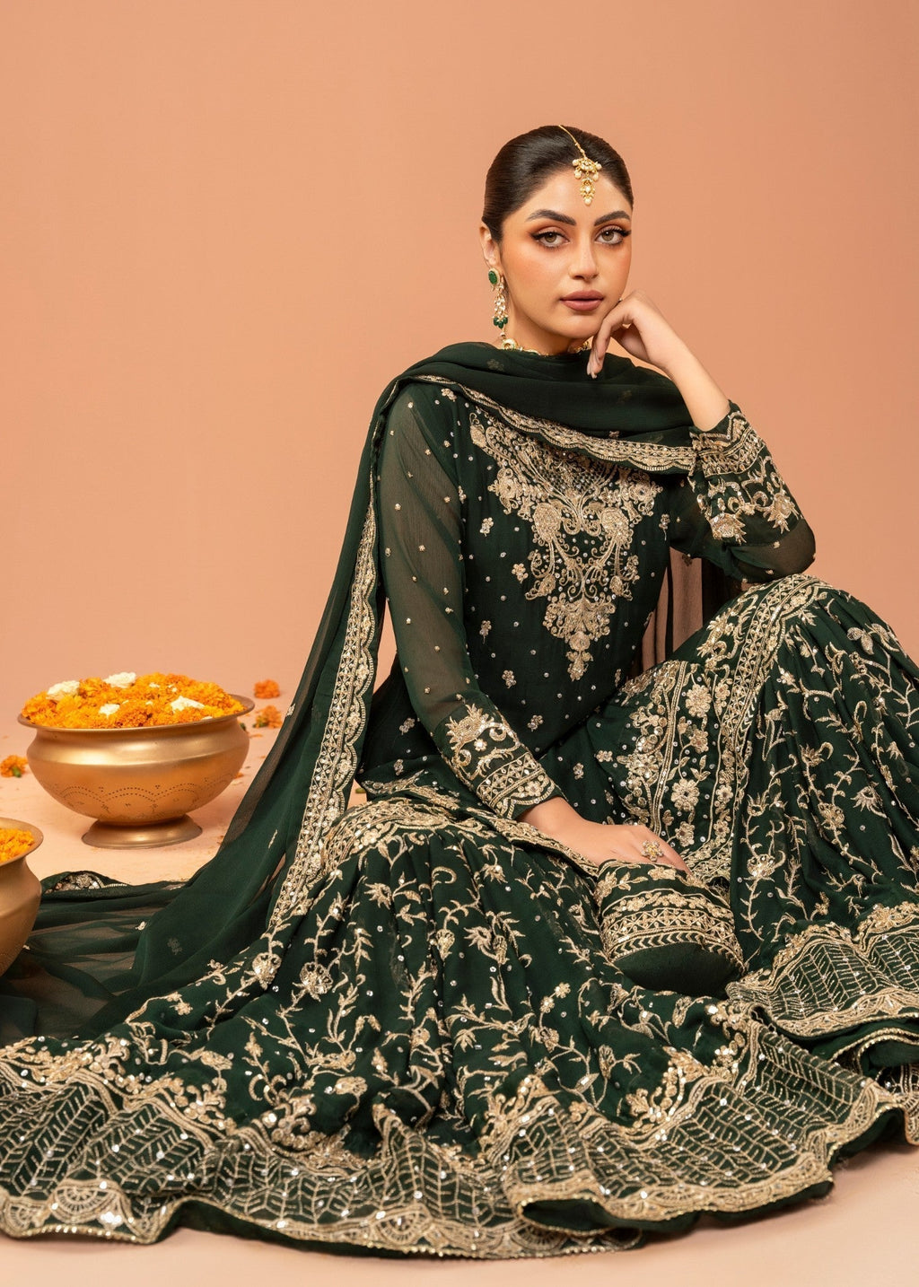 Agha Jaan CHUNARIYA Women 3pcs