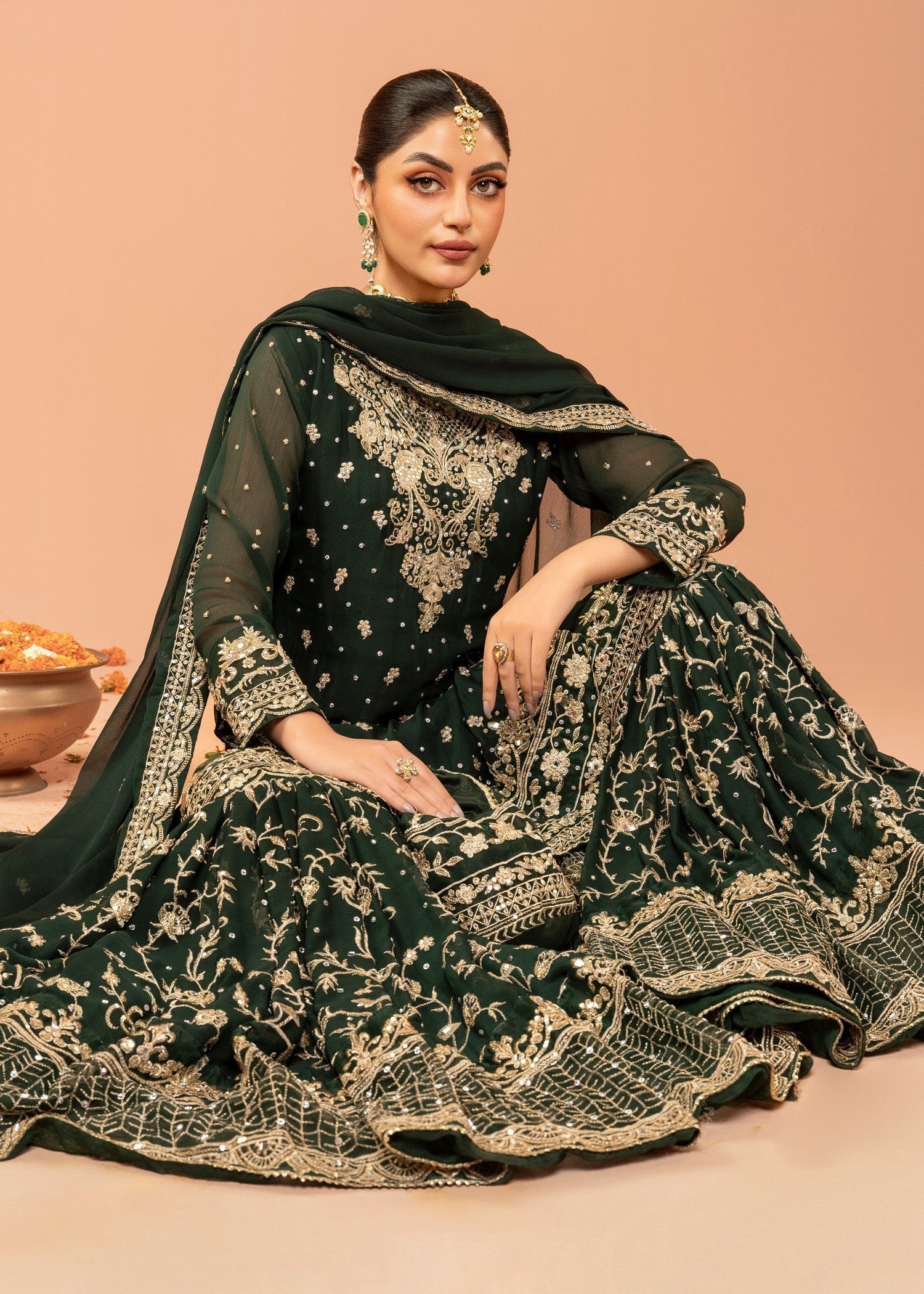 Agha Jaan CHUNARIYA Women 3pcs