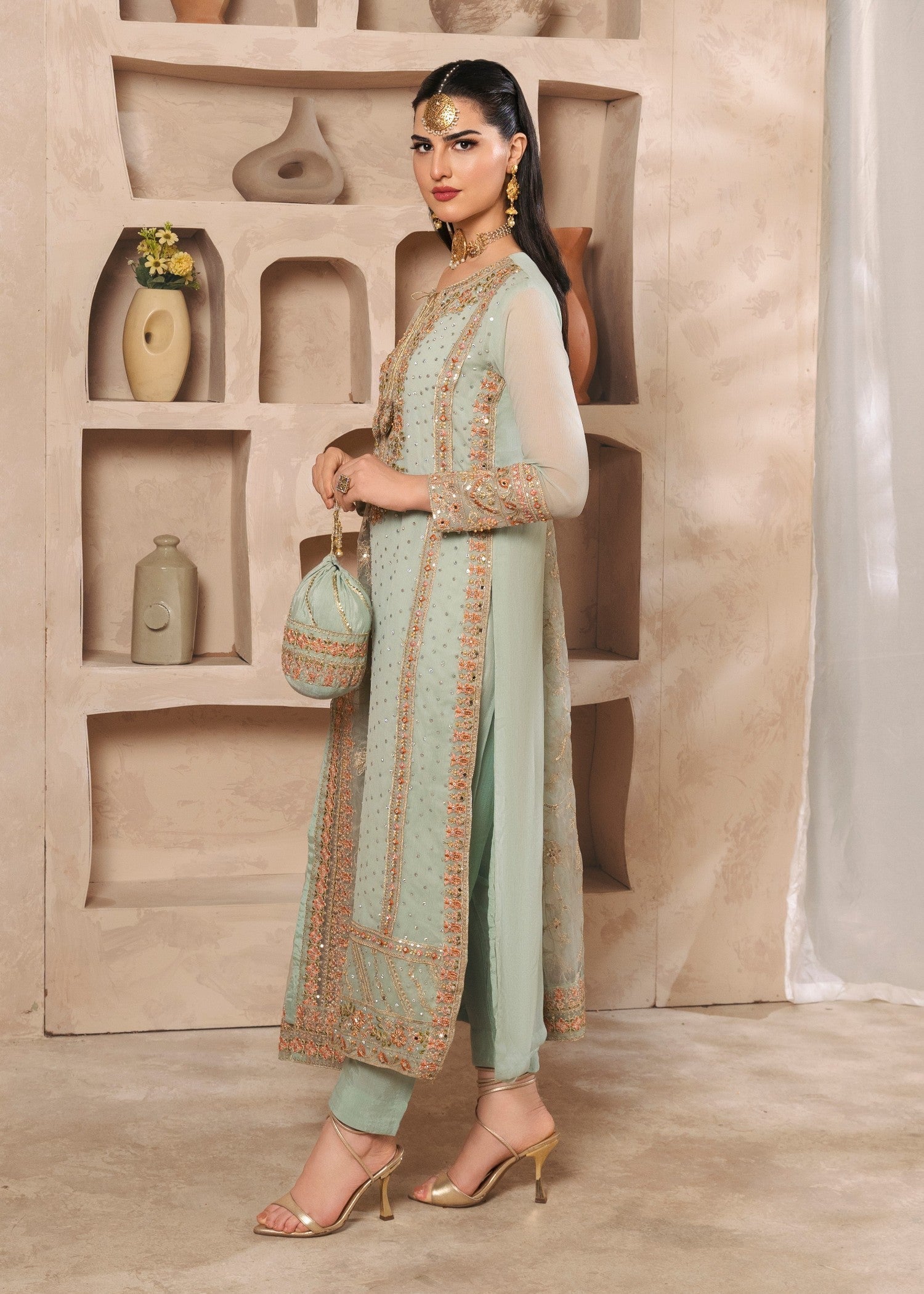 Agha Jaan ZIMEL Women 3pcs