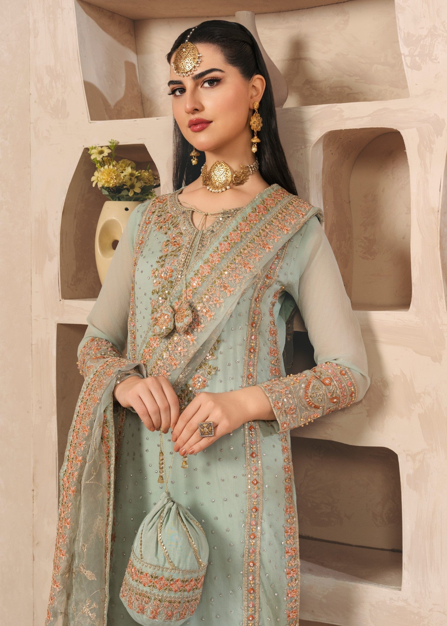 Agha Jaan ZIMEL Women 3pcs