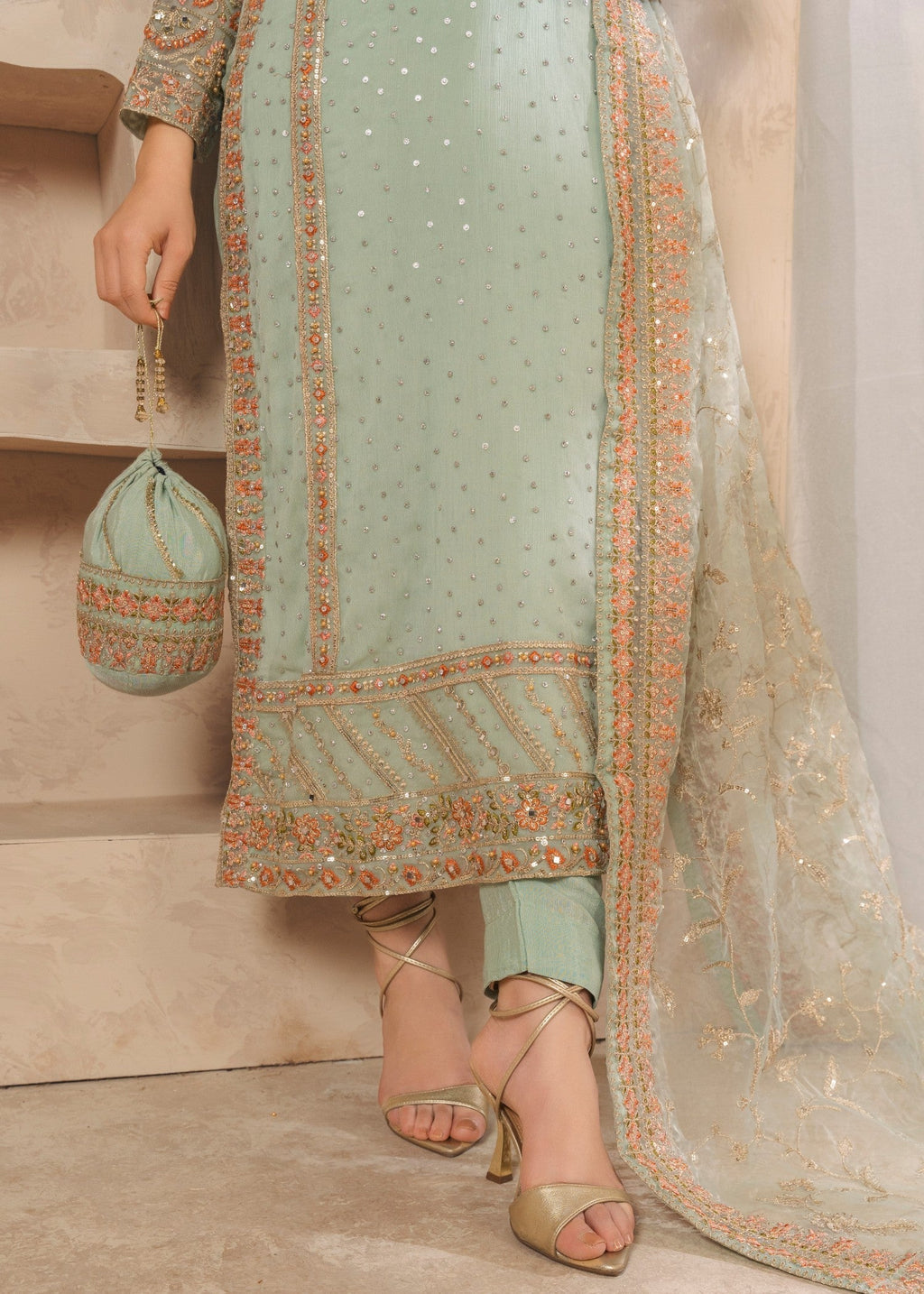 Agha Jaan ZIMEL Women 3pcs