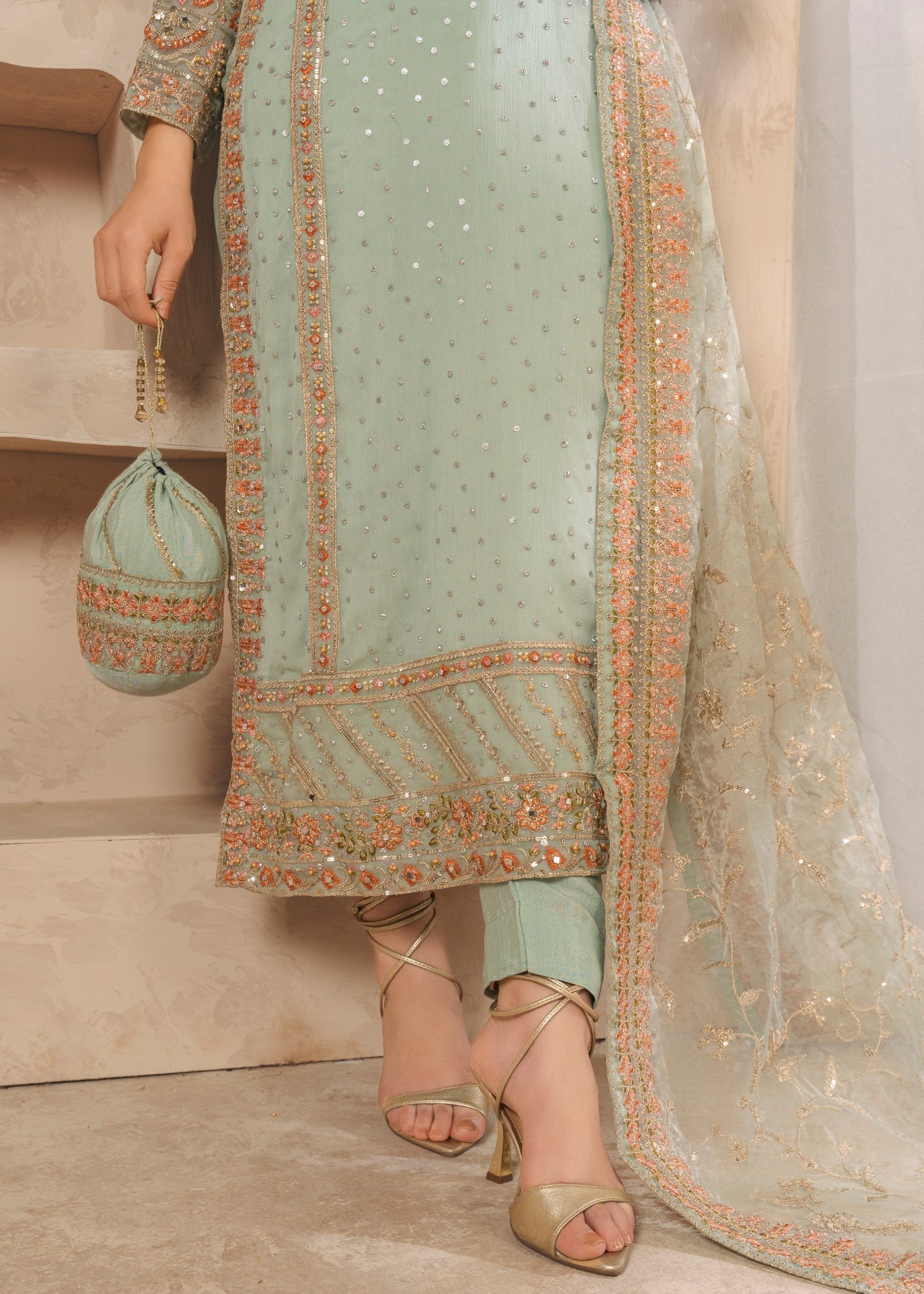 Agha Jaan ZIMEL Women 3pcs