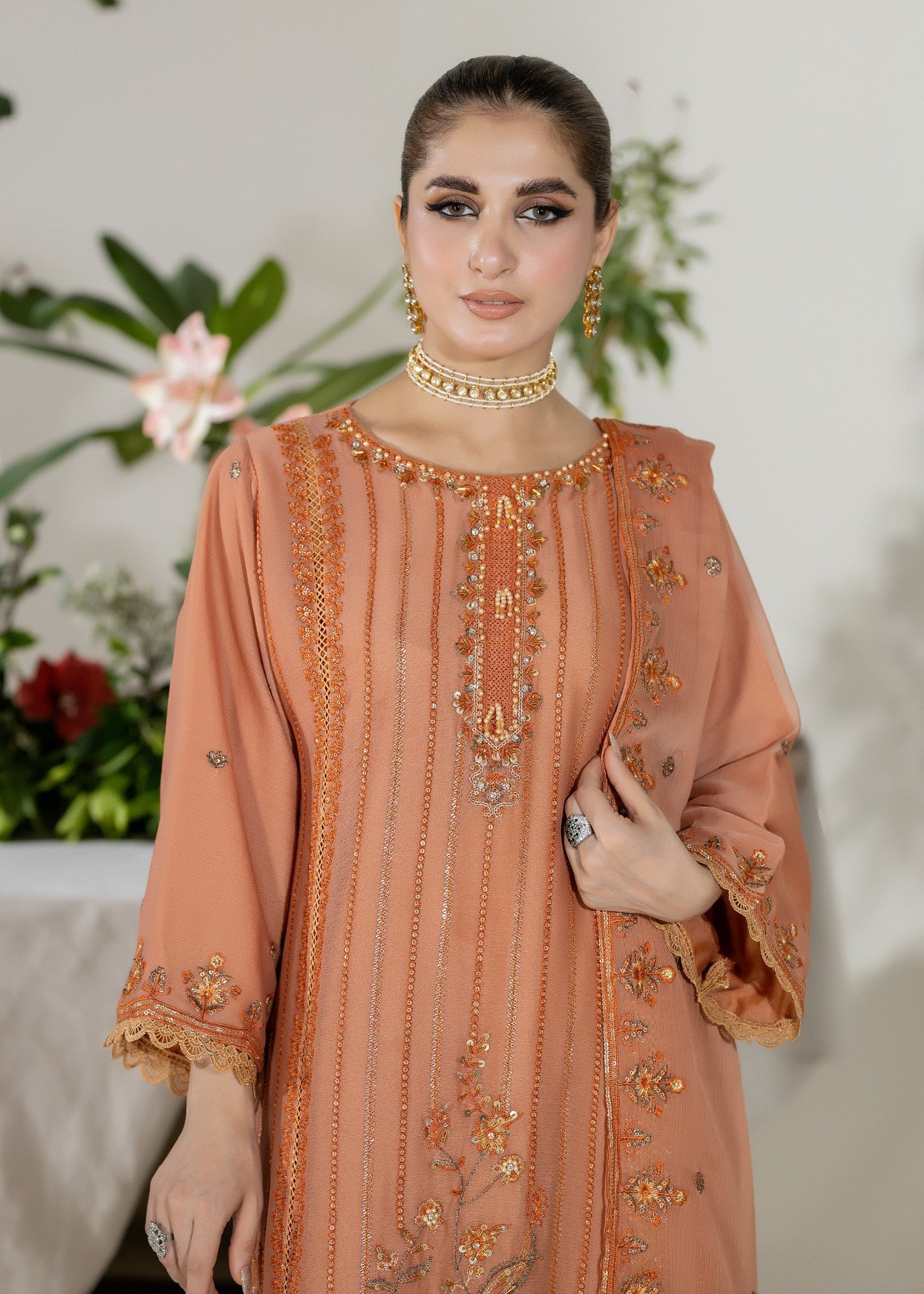 Phulkumari PK00001 Chiffon Women 3pcs