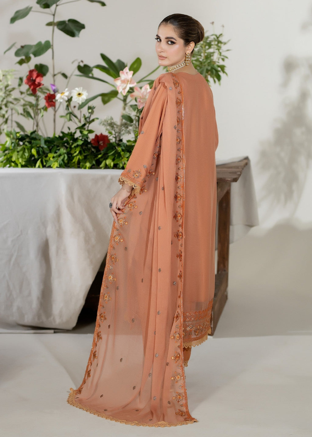 Phulkumari PK00001 Chiffon Women 3pcs