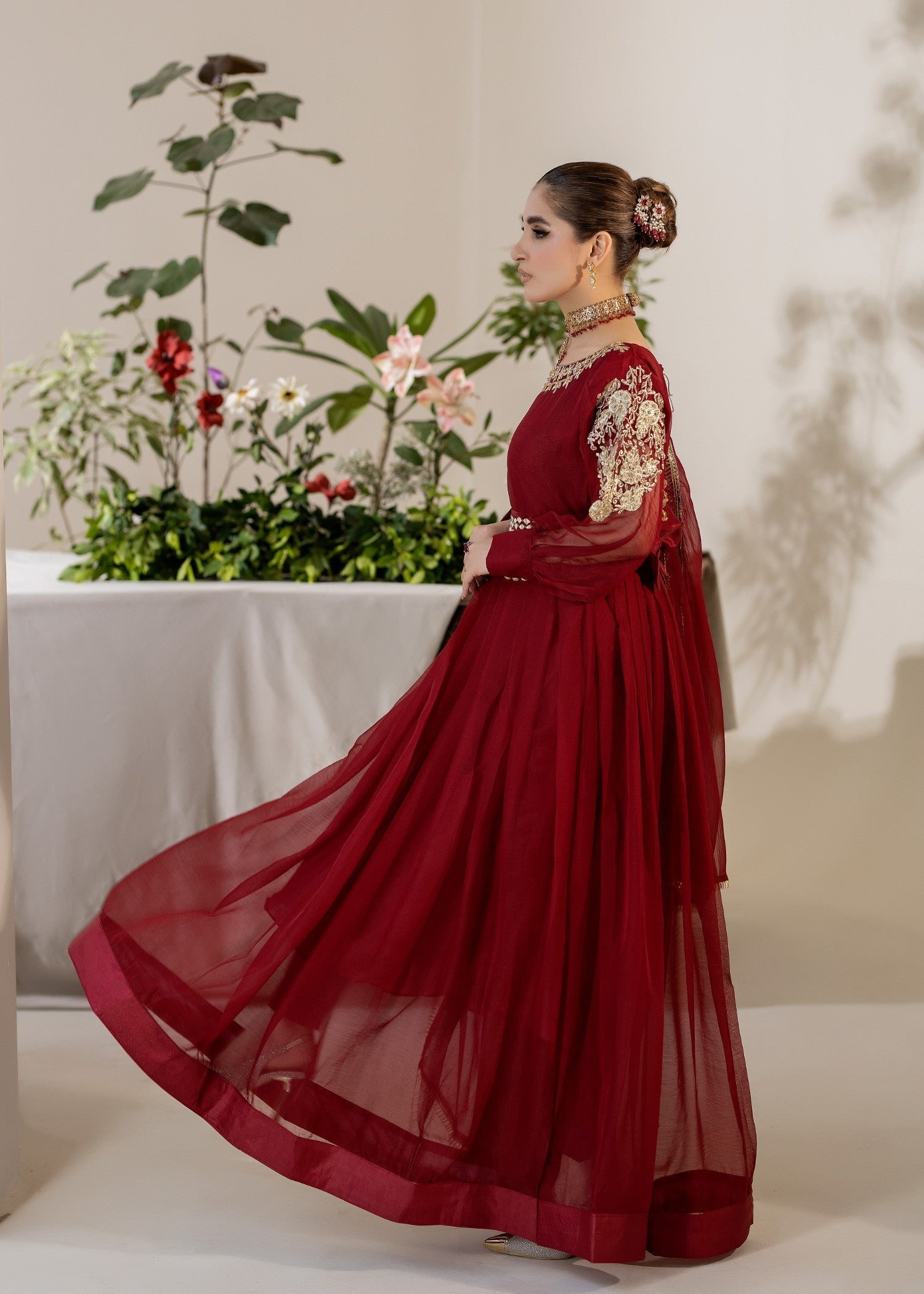 Phulkumari PK00006 Chiffon Women 3pcs