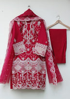 Lubana Store Nosha Maroon Women 3pcs