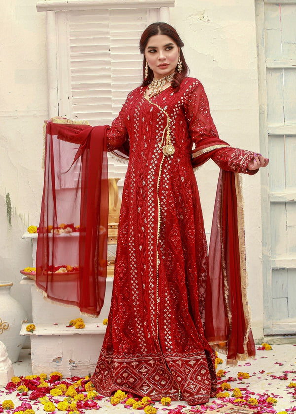 Mona Embroidery MELANIE MEHROON Women 3pcs