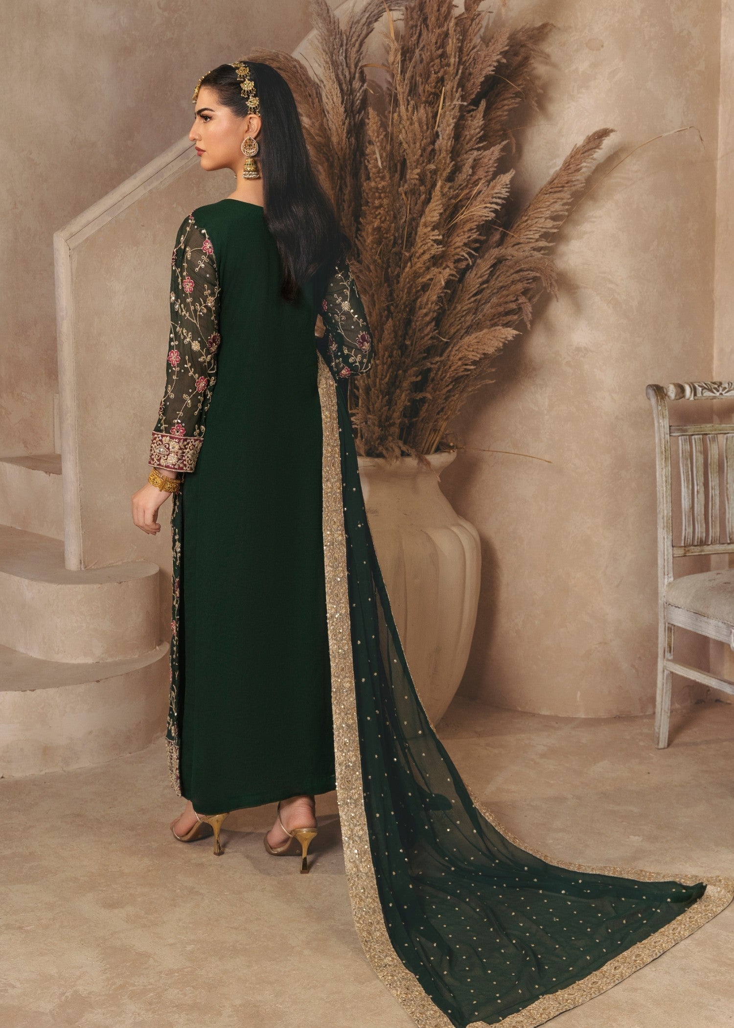 Agha Jaan FARHEEN Women 3pcs
