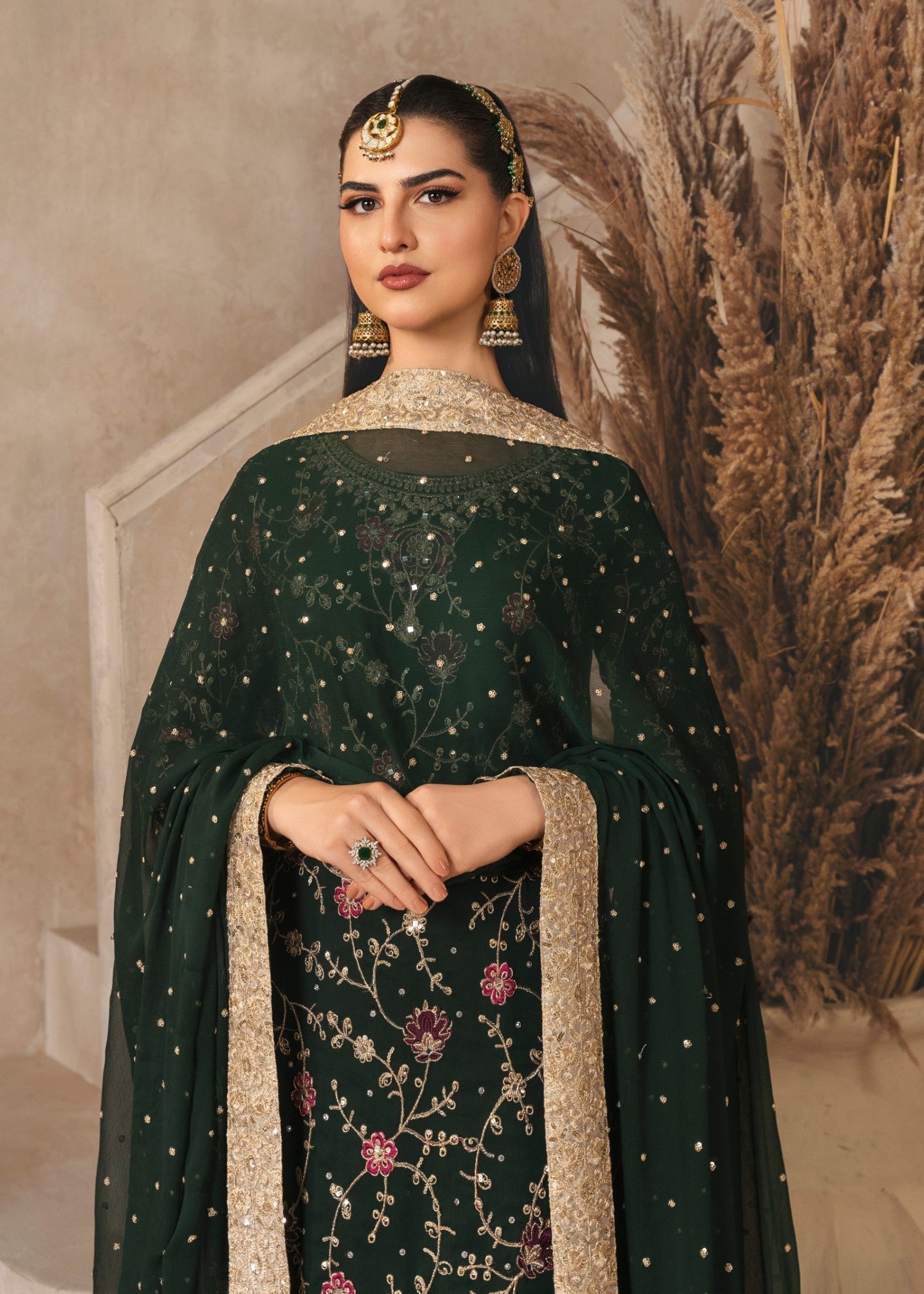 Agha Jaan FARHEEN Women 3pcs