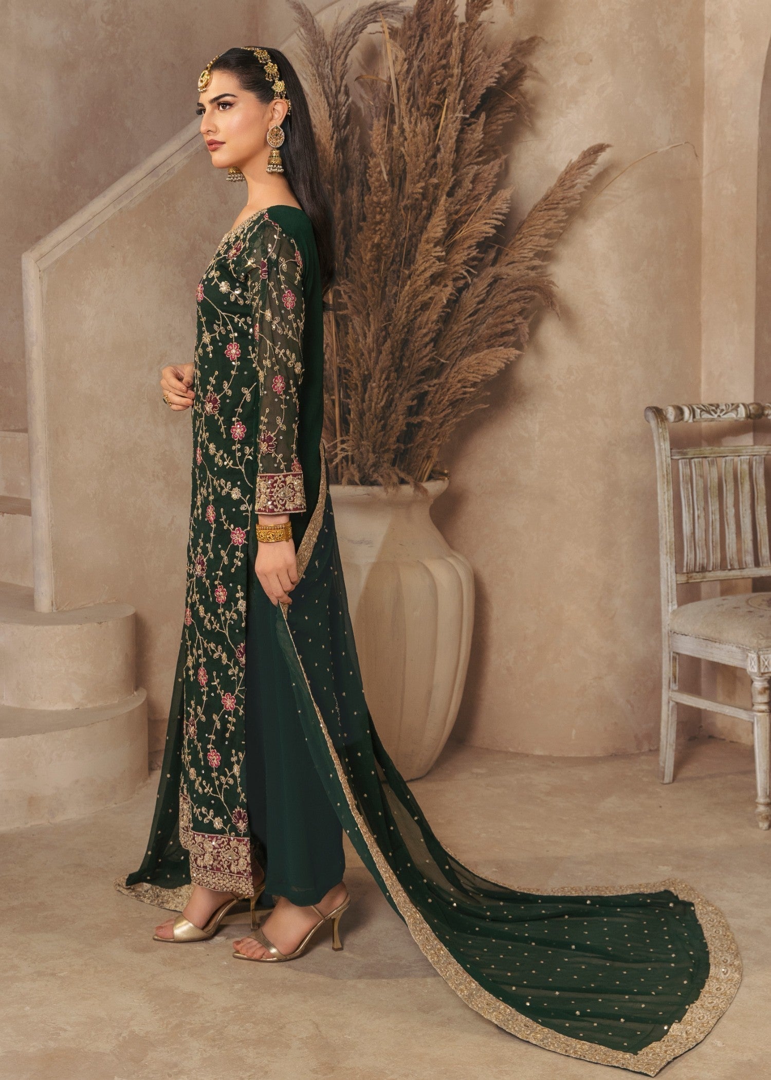 Agha Jaan FARHEEN Women 3pcs