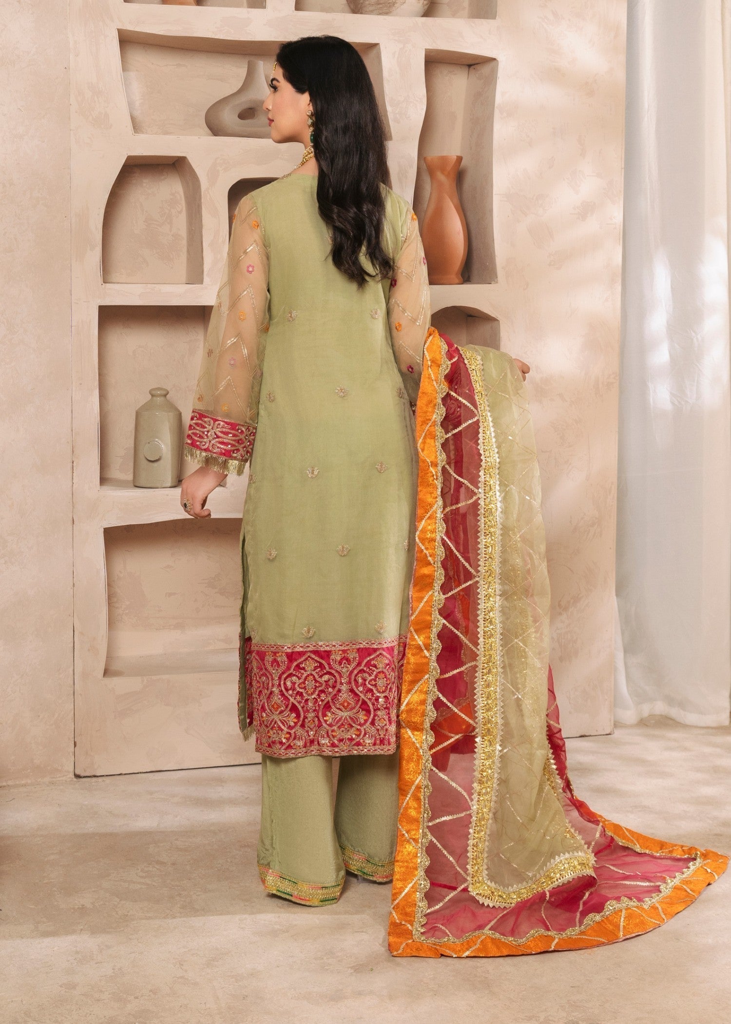 Agha Jaan MIRAY Women 3pcs