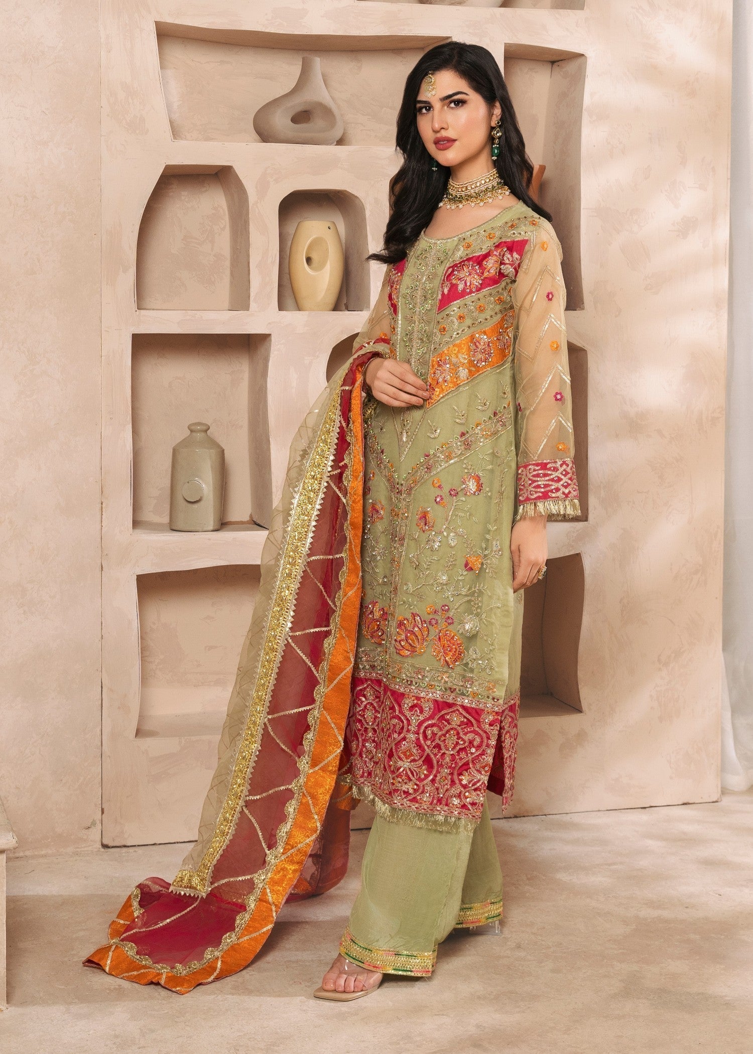 Agha Jaan MIRAY Women 3pcs